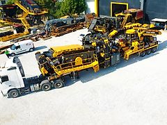 Fabo 300TPH MOBILE VERTICAL SHAFT IMPACT CRUSHING PLANT