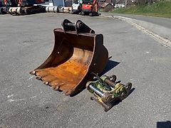 Liebherr Schnellwechsler SW 33 und Tieflöffel Atlas Bagger