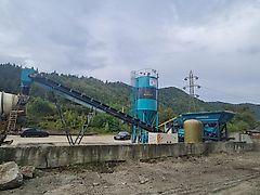 Constmach 30 M3 Small Mobile Concrete Mixing Plant