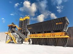 Fabo COMPACT-160 CONCRETE PLANT | CONVEYOR TYPE