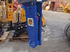 Krupp - Hammer/ Hydraulikhammer HM 305 - Adapterplatten-Ausführung - in 2 Seitenteile-Gehäuse - Bagger: 5t-13t