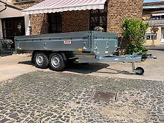 Neptun Hochlader 2000 kg Gesamtg. Ladem. 420 x168 x 40 cm