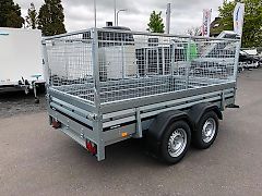 Brenderup Tieflader 2000kg inkl. Laubgitter 301 x 153 x120 cm LBH