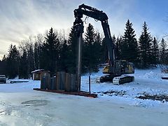 Ajce EUROPE AVH40ST Vibro Hammer Sheet Pile Driver