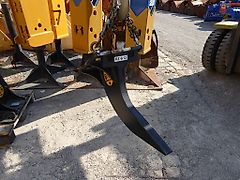 Rock - Reiß-Zahn/ Aufreiß-Zahn RZ 6/12 - Aufnahme Adapter zum Schrauben - Bagger: 6t-12t - Gebohrt für Bohrbilder Indeco I-301 und I-1200 - Nutzlänge ca. 670 mm