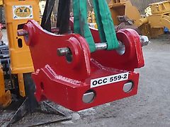 Lehnhoff - Schnellwechsler mechanisch MS 08 , original - Bagger-Identmaße: 55-171-420-170-55 - Bagger: 6t-12t