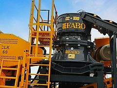 Fabo MCK-65: 60-100 TPH JAW + CONE + SCREEN